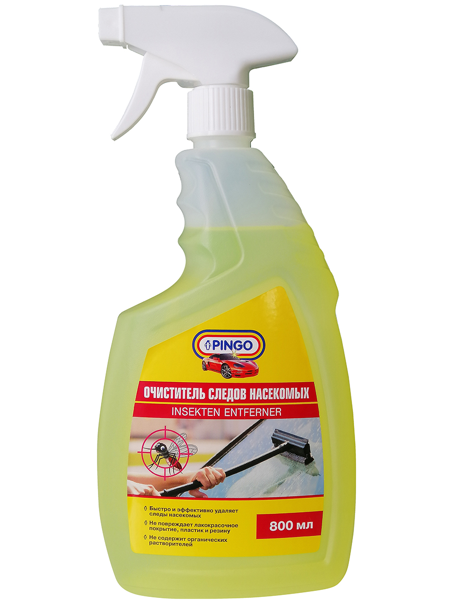 Очиститель следов насекомых // спрей 800 мл