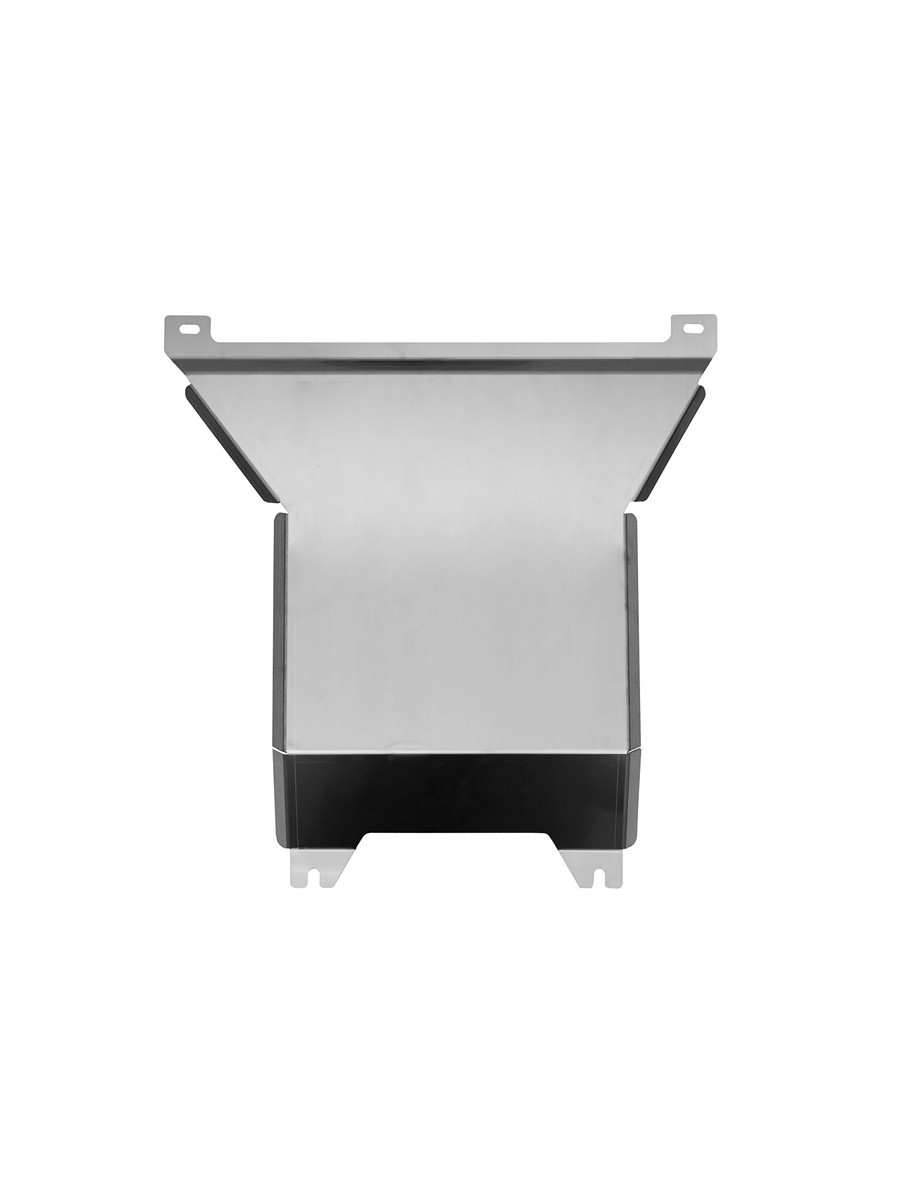 Защита коробки передач (с креп.) для HONGQI H9 (2021-н.в.) 2.0 бензин AMT RWD (алюминий, 3 мм) / Хонги Х9